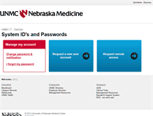 Tablet Screenshot of net.unmc.edu