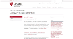 Desktop Screenshot of blog.unmc.edu