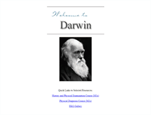 Tablet Screenshot of darwin.unmc.edu